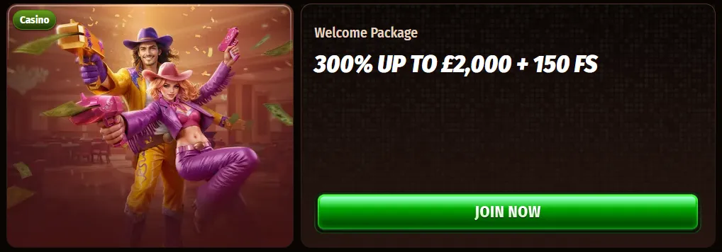 Welcome bonus offer and sign-up incentives WestAce